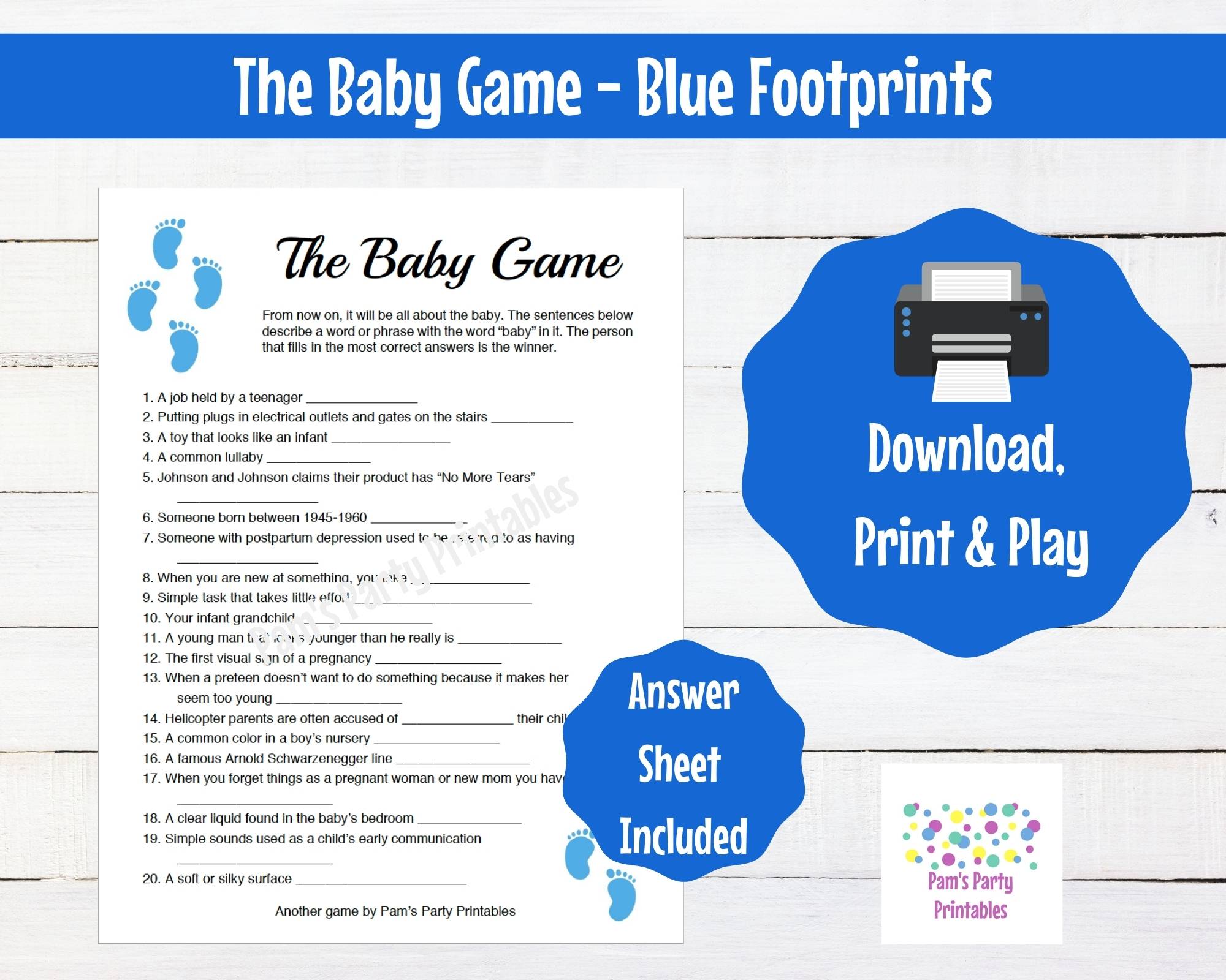 Baby Shower Games to Print FR Pregnancy Announcement Games Baby